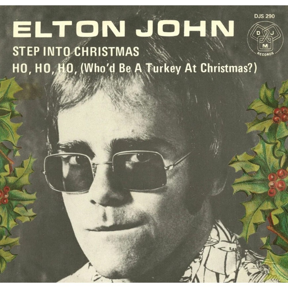 Пластинка LP Elton John - Step Into Christmas / Ho, Ho, Ho (Whod Be A Turkey At Christmas) (White Vinyl)