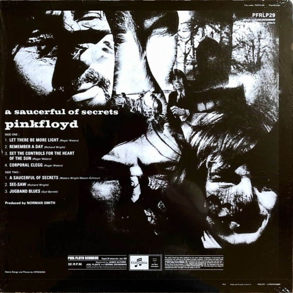 Пластинка LP Pink Floyd - A Saucerful Of Secrets