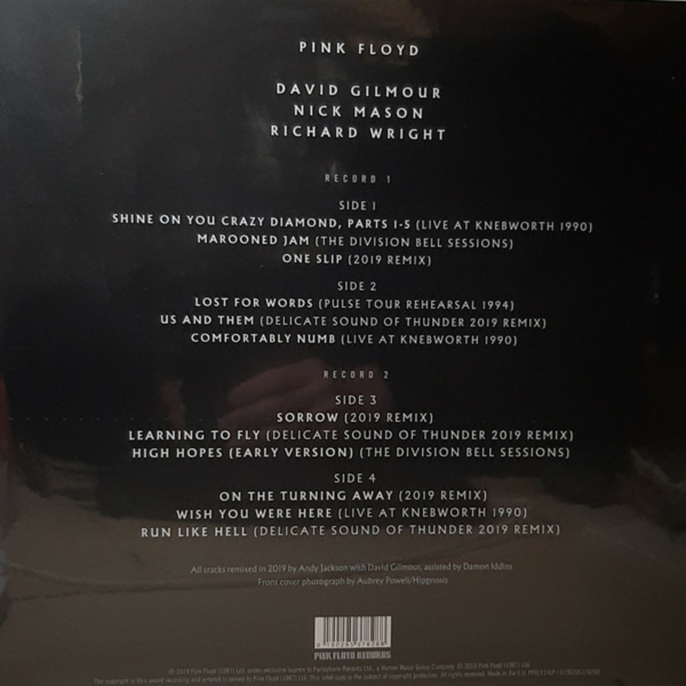 Пластинка LP Pink Floyd - The Later Years 1987-2019