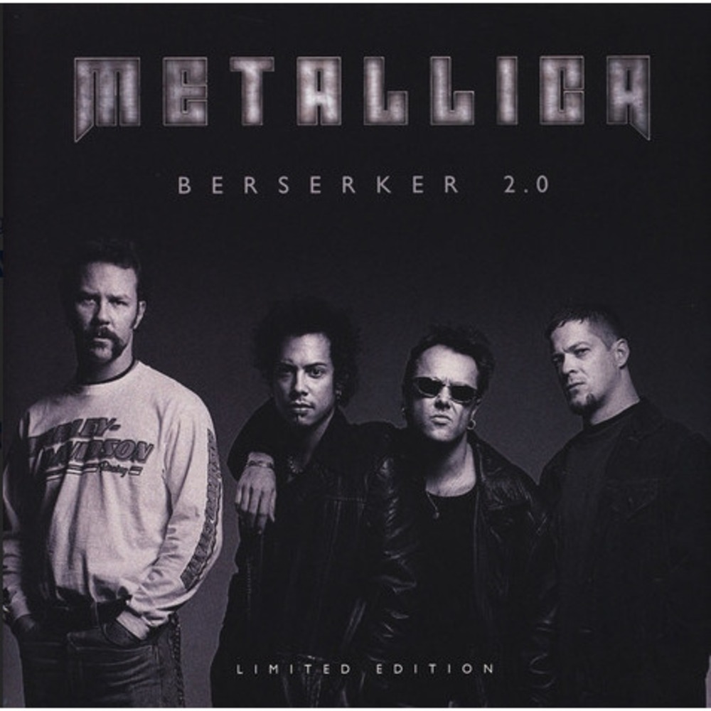 Пластинка LP Metallica - Berserker 2.0 (Grey Black Splatter Vinyl)