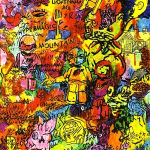 Пластинка LP Lightning Bolt - Hypermagic Mountain (Hypermagic Red Opaque & Black Splatter Vinyl)