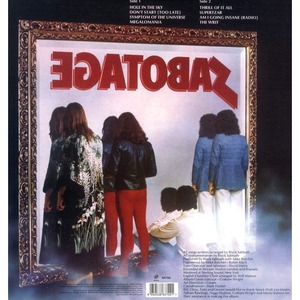 Пластинка LP Black Sabbath - Sabotage