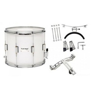 Маршевый барабан Gewa Birch White Chrome HW SH 14x12