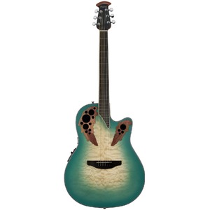 Электроакустическая гитара Ovation CE44X-9B Celebrity Elite Plus Mid Cutaway Mintburst