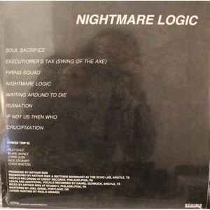 Пластинка LP Power Trip - Nightmare Logic (Grey Vinyl)