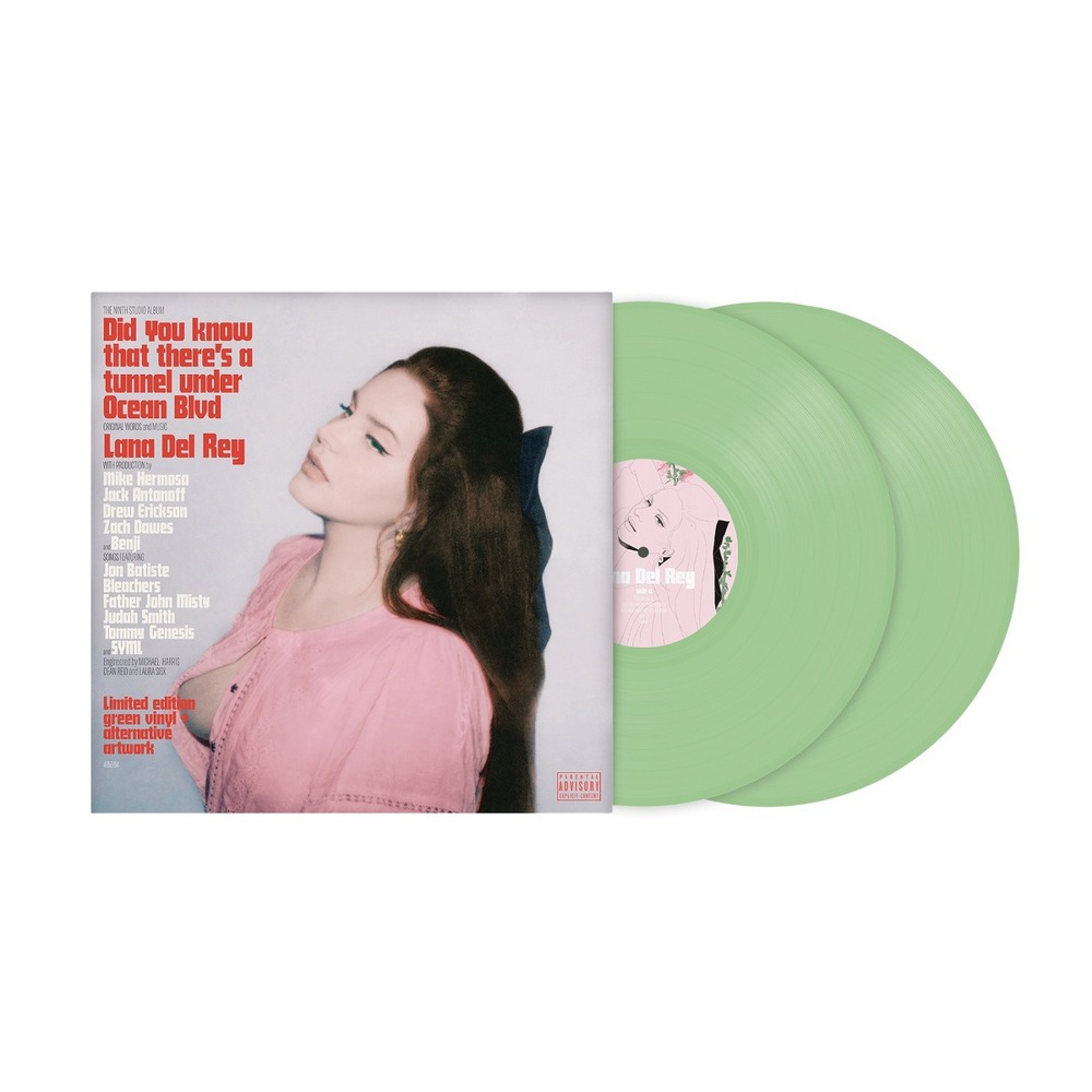 Пластинка LP Lana Del Rey - Did You Know That Theres A Tunnel Under Ocean Blvd (Alternative Cover Green Vinyl)