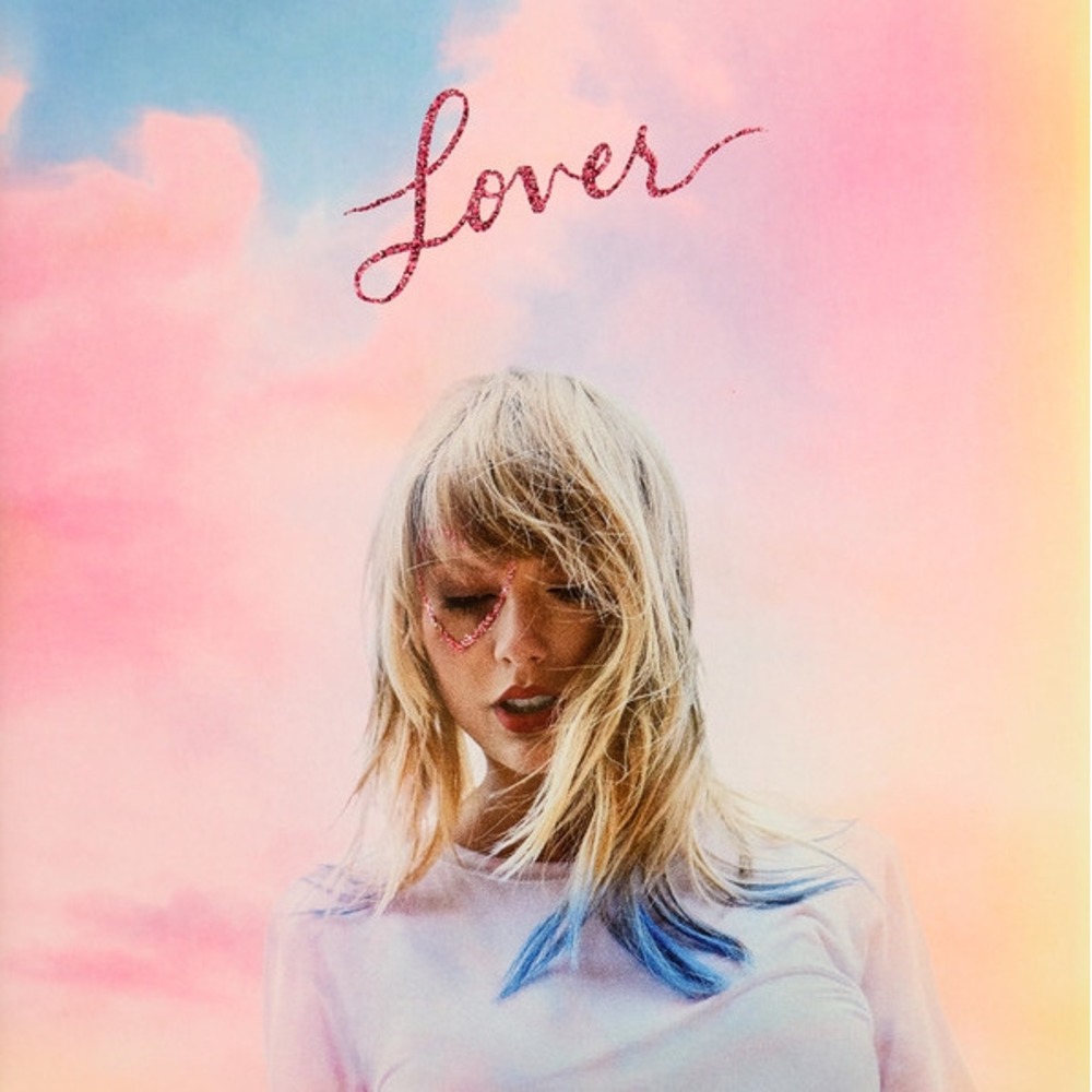 Пластинка LP Taylor Swift - Lover (Baby Pink / Light Blue Translucent Vinyl)