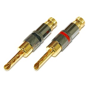 Разъем "Банана" Aec Connectors BP-304 Gold Set-2