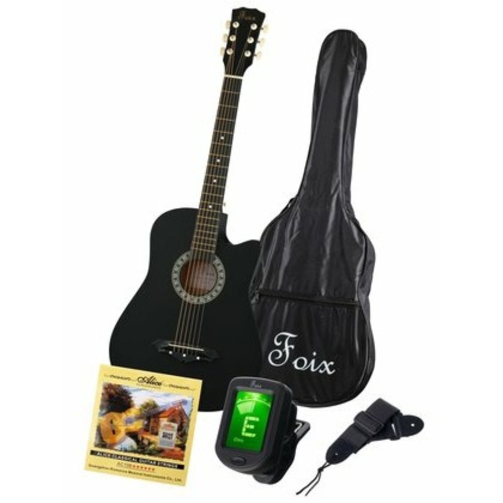 Акустическая гитара Foix FFG-2038CAP-BK-MAT