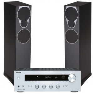 Микросистема Onkyo TX-8030 Silver + Mission MX4 Black