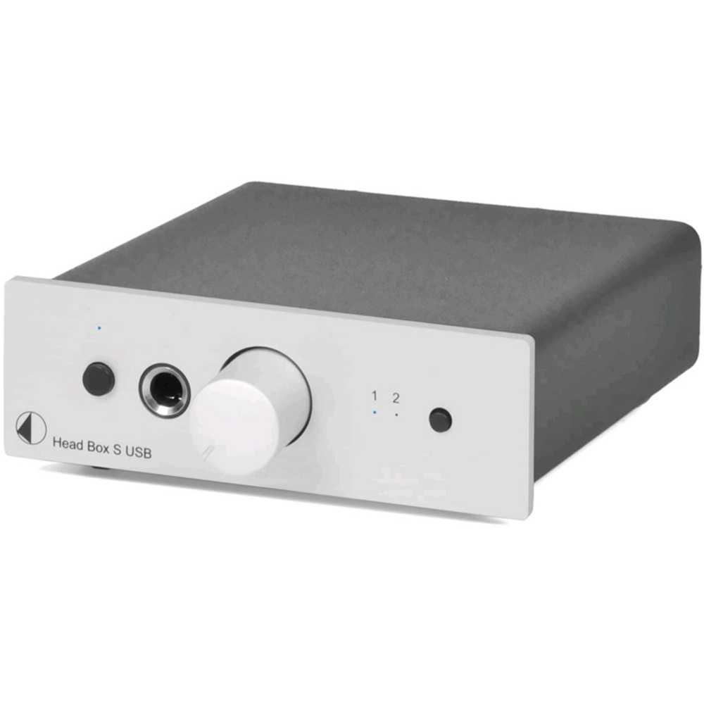 Усилитель для наушников транзисторный Pro-Ject Head Box S USB Silver