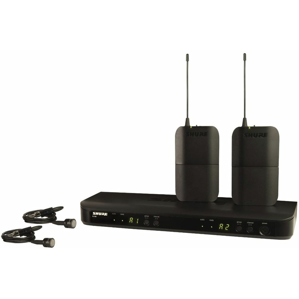 Радиосистема с ручным передатчиком Shure BLX188E/PG85 K3E 606-638 MHz