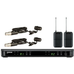 Радиосистема на два микрофона Shure BLX188E/W85 K3E 606-638 MHz