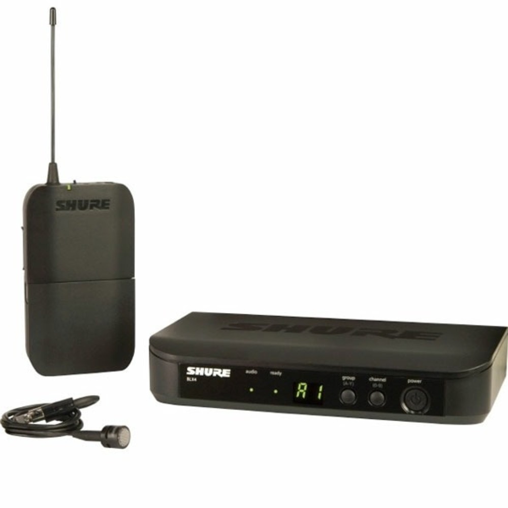 Радиосистема с петличным микрофоном Shure BLX14E/PG85 K3E 606-638 MHz