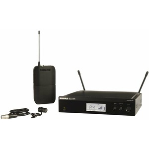 Радиосистема с петличным микрофоном Shure BLX14RE/PG85 K3E 606-638 MHz