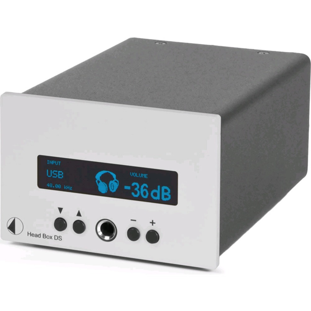 Усилитель для наушников транзисторный Pro-Ject Head Box DS Silver