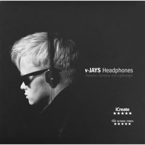 Наушники накладные классические Jays v-JAYS Black
