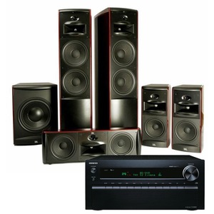 Домашний кинотеатр Onkyo TX-NR1010 + LS80 + LS40 + LS Center + LS120P