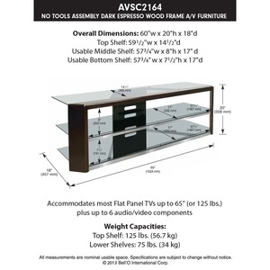 Тумба для ТВ BellO AVSC-2164