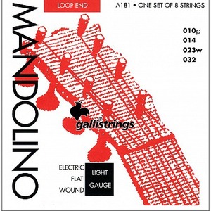 Струны для мандолины Galli Strings A181 AFW1032