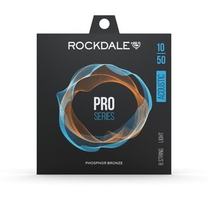 Струны для акустической гитары Rockdale PRO 10-50 Phosphor Bronze Light