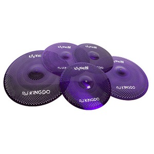 Тарелка для ударной установки KINGDO LOW VOLUME SET 14"+16"+18"+20" VIOLET