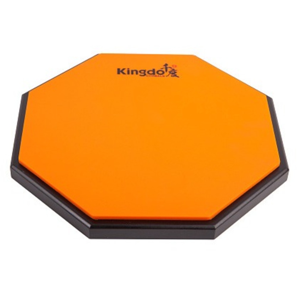 Пэд тренировочный KINGDO DRUM PAD SILICAGEL ORANGE