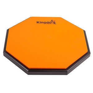 Пэд тренировочный KINGDO DRUM PAD SILICAGEL ORANGE