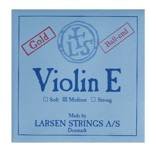 Струны для скрипки Larsen Strings Original струна Ми для скрипки 4/4 среднее натяжение углеродистая сталь шарик