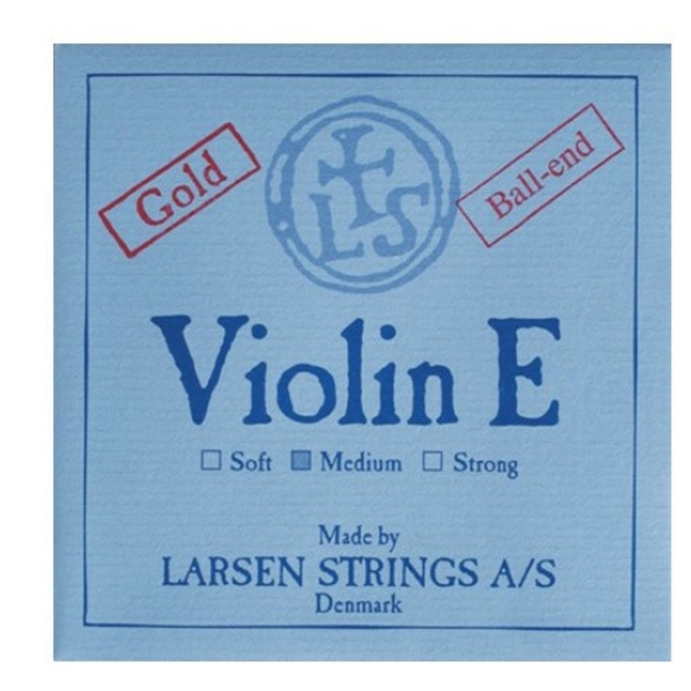 Струны для скрипки Larsen Strings Original струна Ми для скрипки 4/4 сильное натяжение углеродистая сталь шарик