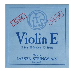 Струны для скрипки Larsen Strings Original струна Ми для скрипки 4/4 сильное натяжение углеродистая сталь шарик