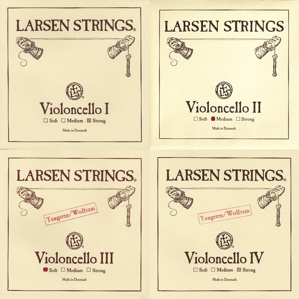 Струны для виолончели Larsen Strings ORIGINAL CELLO Strong Комплект струн для виолончели
