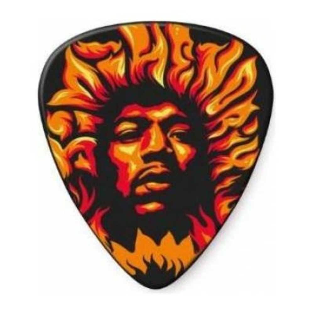 Медиатор DUNLOP HENDRIX VOODOO FIRE-6/PLYPK