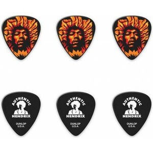 Медиатор DUNLOP HENDRIX VOODOO FIRE PICK TIN