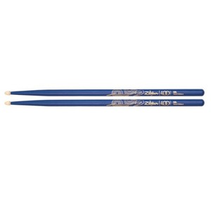 Палочки для барабана ZILDJIAN Z5AACBU-400 Limited Edition 400th Anniversary 5A Acorn Blue Drumstick