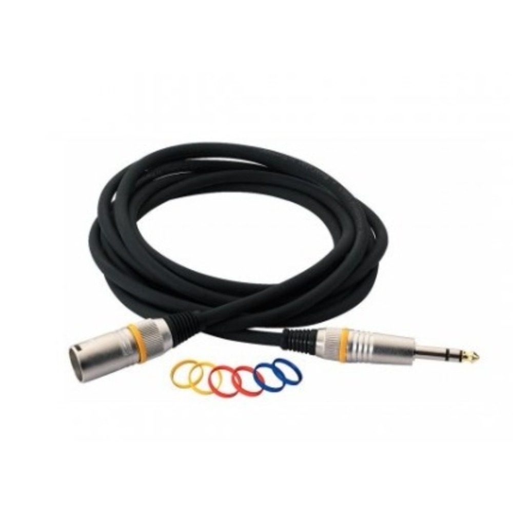 Кабель аудио 1xJack - 1xXLR Rockcable RCL 30383 D6 M BA 3.0m