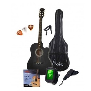 Акустическая гитара Foix FFG-2039CAP-BK