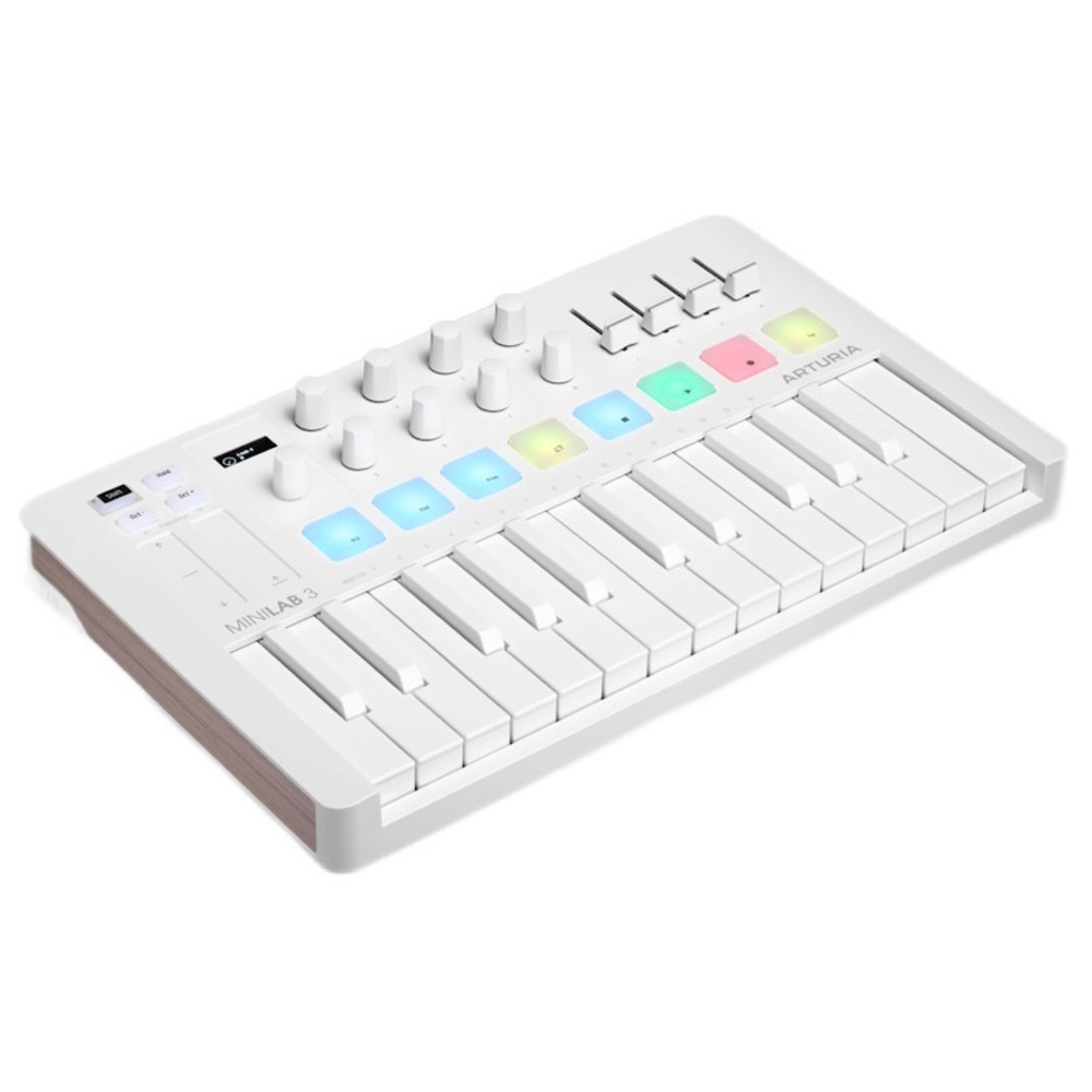 Миди клавиатура Arturia MiniLab 3 Alpine White