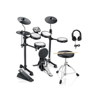 Электронная ударная установка Donner DED-80P Electric Drum Set 5 Drums 3 Cymbals