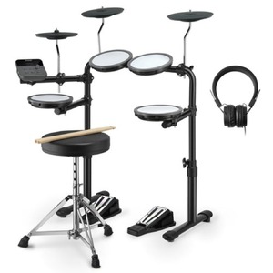 Электронная ударная установка Donner DED-70 Electric Drum Set 5 Drums 3 Cymbals