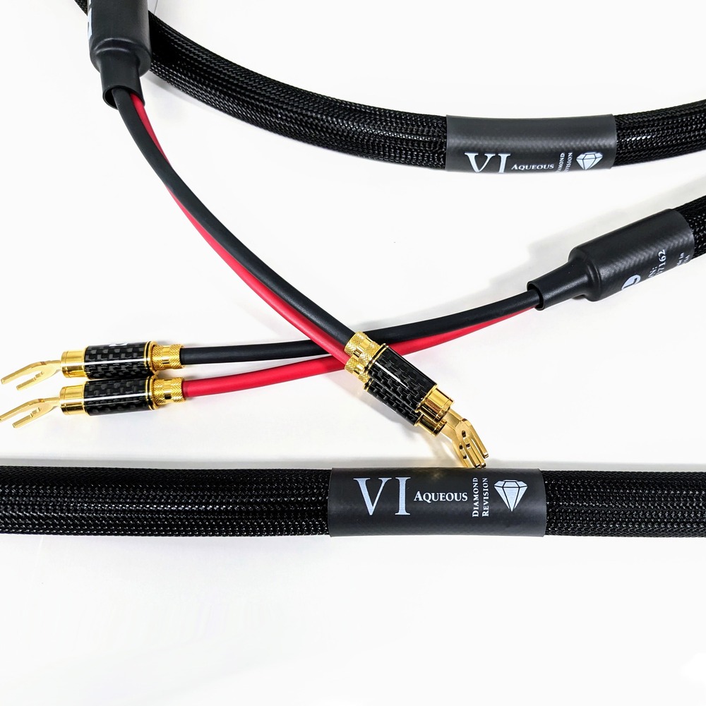 Акустический кабель Single-Wire Banana - Banana Purist Audio Design Aqueous Speaker Cable (banana) Diamond Revision 2.0m