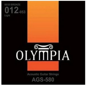 Струны для акустической гитары Olympia AGS580