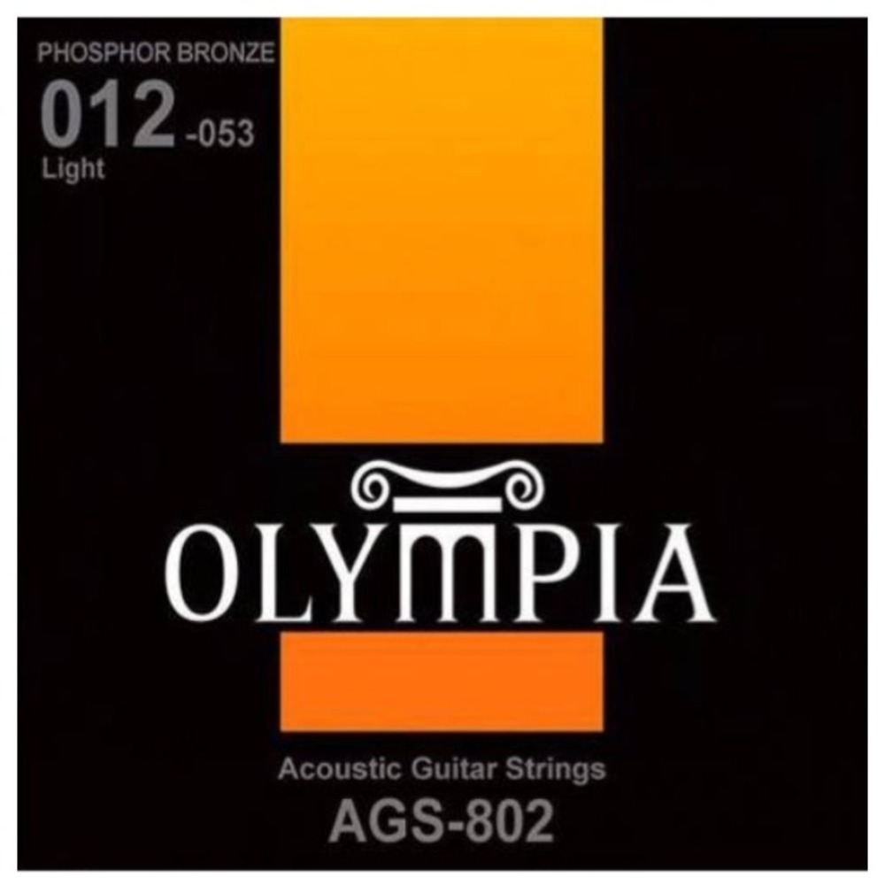 Струны для акустической гитары Olympia AGS802
