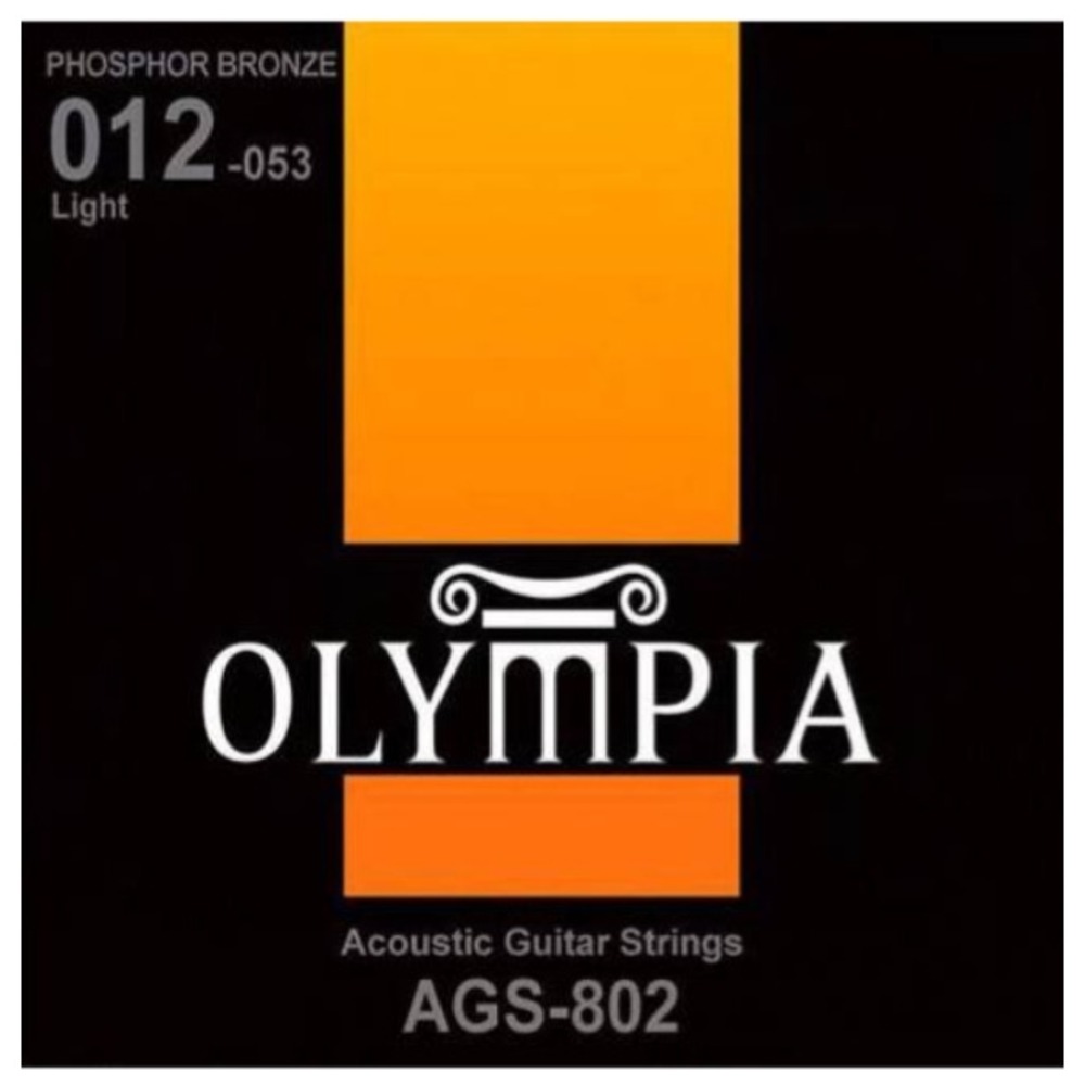 Струны для акустической гитары Olympia AGS802