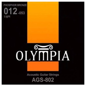 Струны для акустической гитары Olympia AGS802