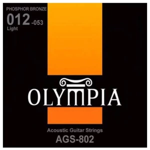 Струны для акустической гитары Olympia AGS802