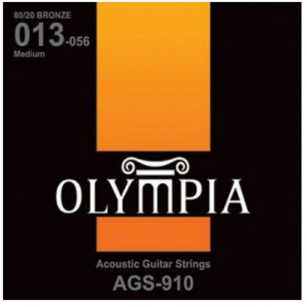 Струны для акустической гитары Olympia AGS910