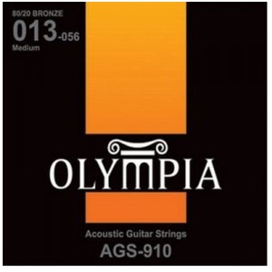 Струны для акустической гитары Olympia AGS910