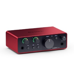 Внешняя звуковая карта с USB FOCUSRITE Scarlett Solo Studio 4th Gen