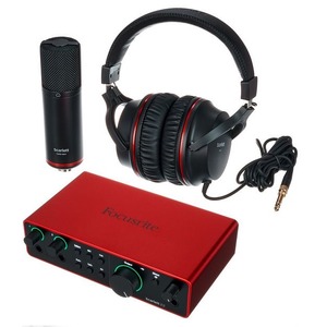 Внешняя звуковая карта с USB FOCUSRITE Scarlett 2i2 Studio 4th Gen